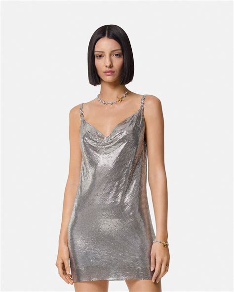 metal mesh versace